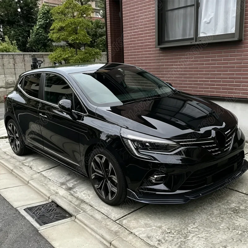 For Renault Megan 4 B9A Hatchback Saloon 2016 2017 2018 2019 2020 2021 2022 Front Bumper Spoiler Lip Lower Splitter Car Body Kit