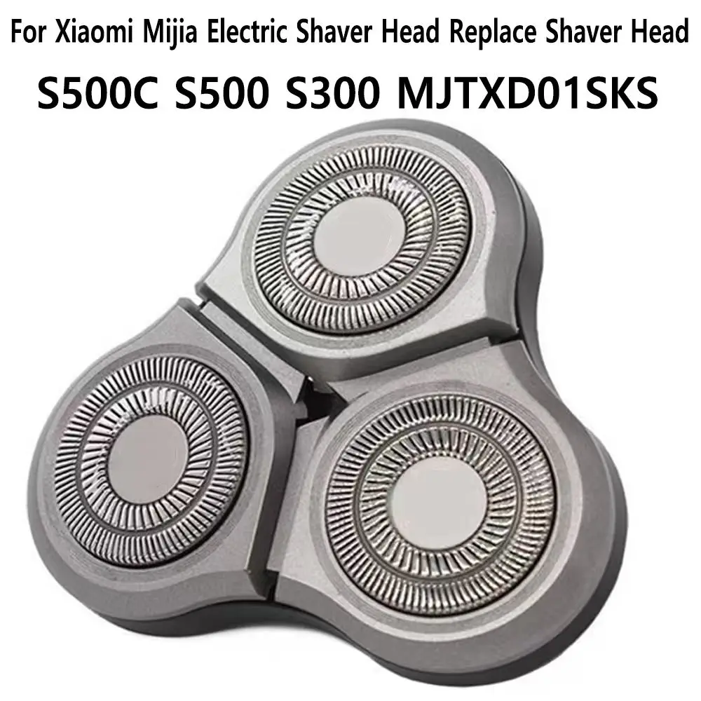 Cabeça de Substituição para Barbeador Elétrico Xiaomi Mijia S500C S500 S300, Acessórios de Cabeça de Corte MJTXD01SKS