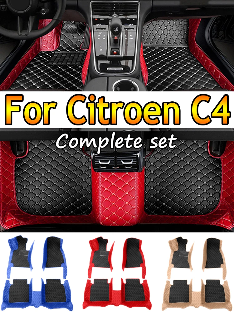 Tapis de sol de voiture pour citroën C4 2006 2007 2008 2009 2010 2011, accessoires de voiture