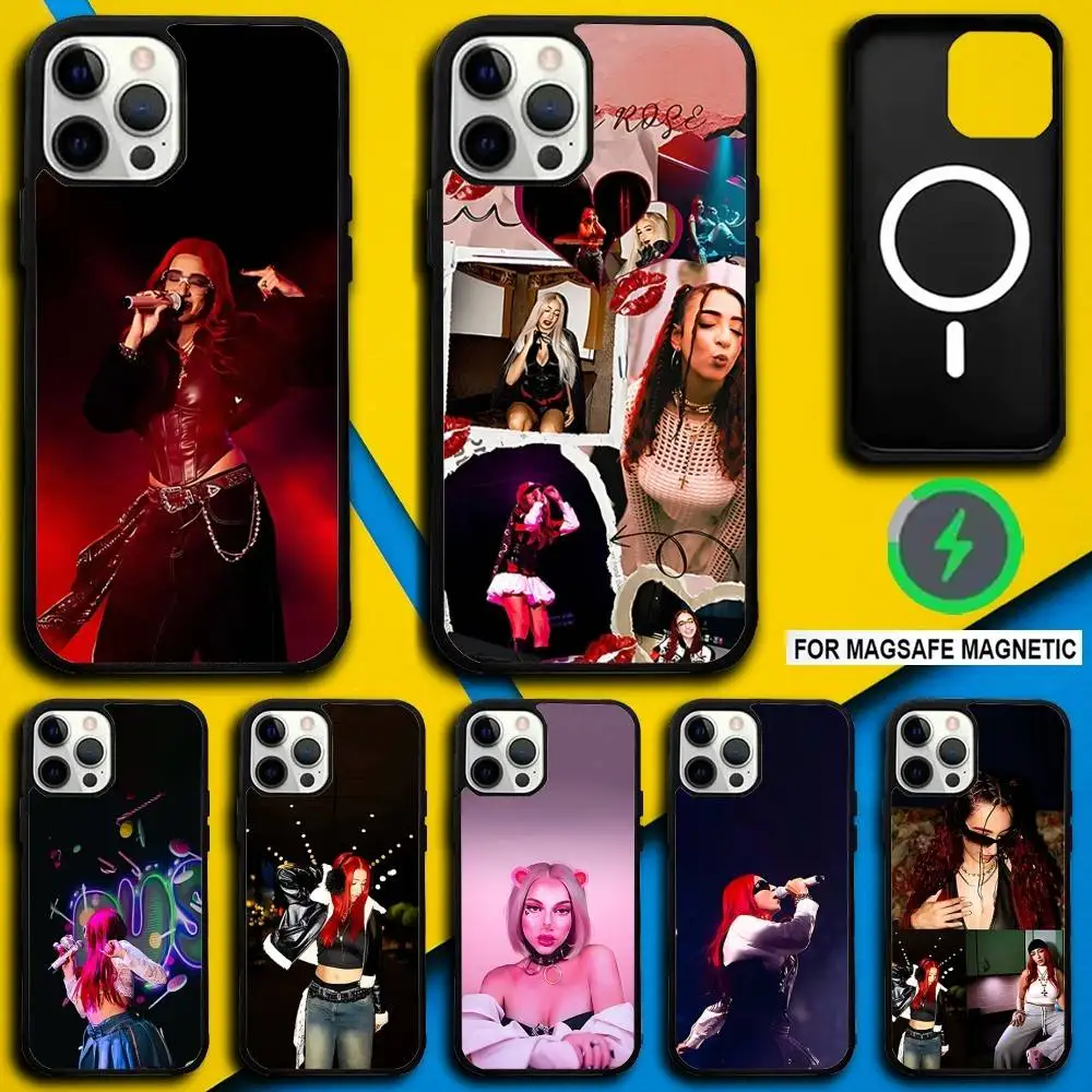 

Singer D-De La Rose Phone Case For iPhone 16,15,14,13,12,11,Pro,Max,Plus,Mini,SE4,E Magnetic Magsafe Wireless Charging