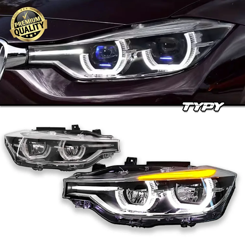 

TYPY Front Headlight Suitable For 13-18 F30 F35 Bmws 3series F30 Headlights Led Headlight car accessories