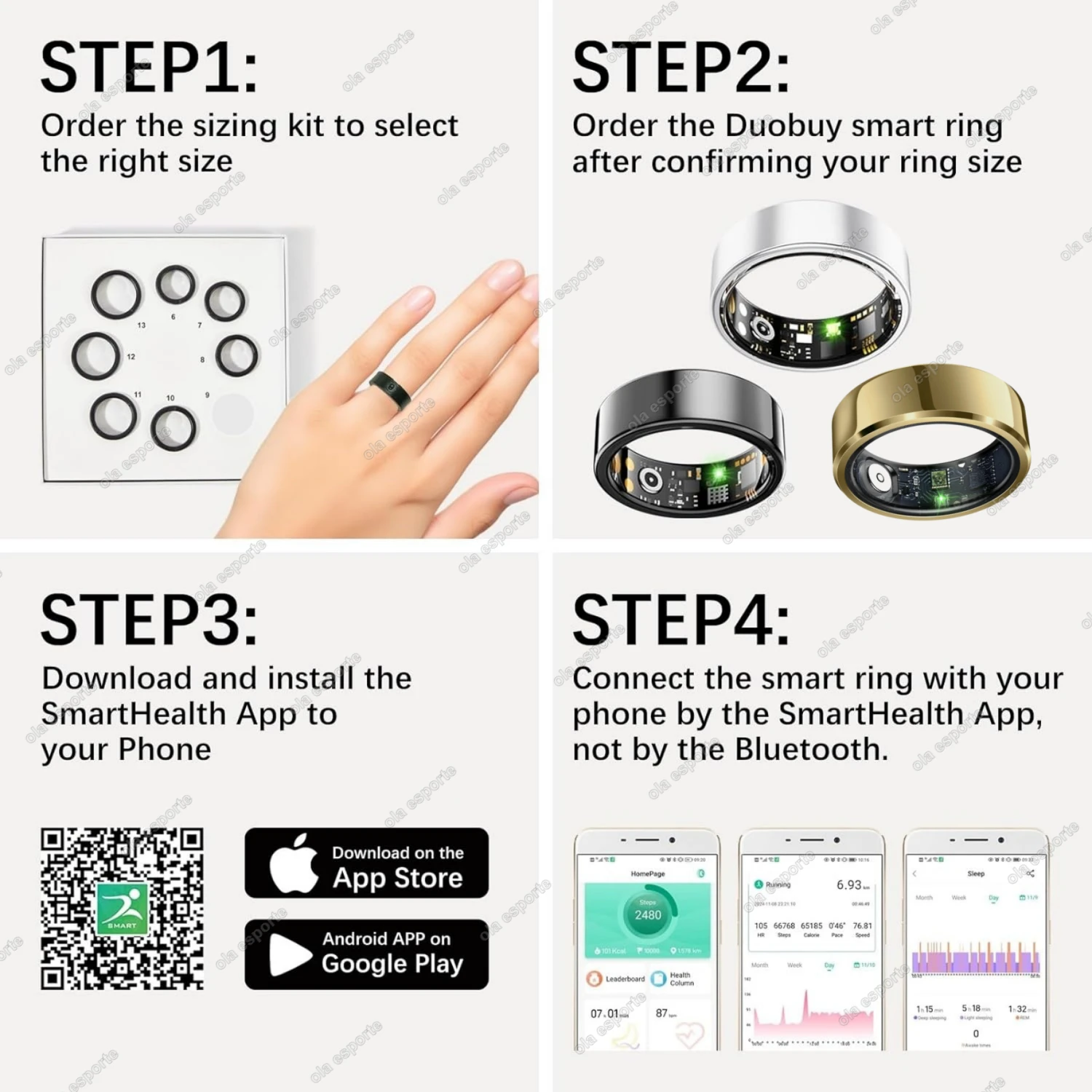 New R09 Smart Ring Men Women w - Temperature Ring Skin avis et prix