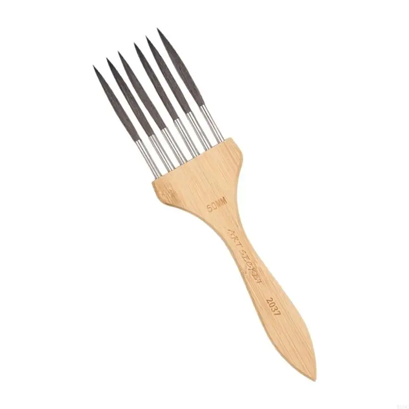 W89C Многоточительная кисть кисти масля акварельной акриловой кисти художник художник