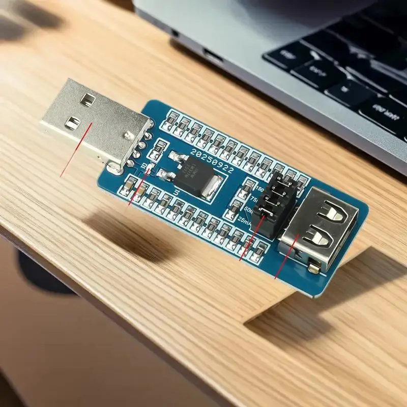 1/2 قطعة وحدة حماية شحن البطارية USB من النوع A مع تدفق تيار قابل للتعديل #3