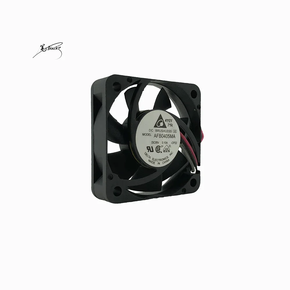 Delta Ultra Fina Silenciosa Grande Ventilador Médio Volume de Ar, EFB0512LA, 5cm, 5010, 12V, 0.08A, Novo