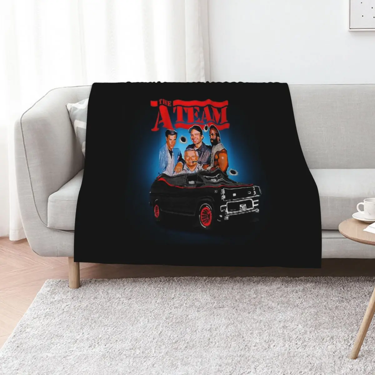 All-risk agency, the a team Throw Blanket Thin blankets ands Single Extra Large Throw Warm Hairys Blankets