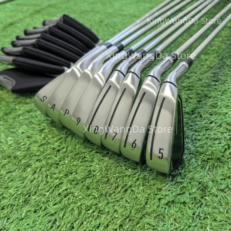 

2024New Men's qi10 Golf Club Silver Qi10 Golf irons 5-9PAS 8PCS R/S/SR Flex Steel/Graphite Shaft Assembly with Cover,TaiFu