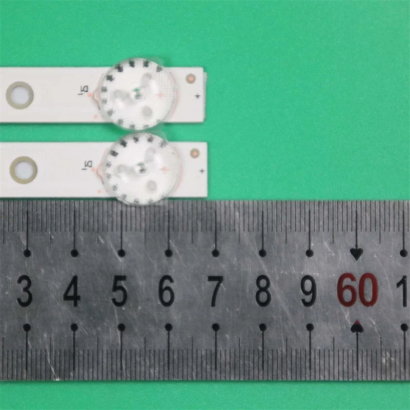 قضبان إضاءة LED للتلفزيون لـ LIBERTON 32HE1HDT MYSTERY MTV-3231LTA2 ROMSAT 32HH1830 32HX1850T2 شرائط الإضاءة الخلفية أشرطة #4