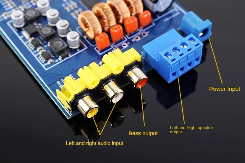 MA12070 Class D 80W*2 Stereo Digital Power Amplifier Board with Treble and Bass Adjustment