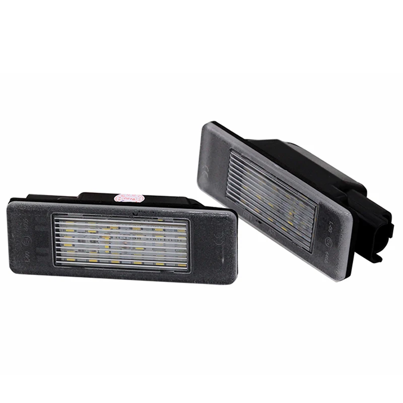 Car LED License Plate Number Light For Benz Sprinter VITO Viano For Nissan Navara Pathfinder Note Primera