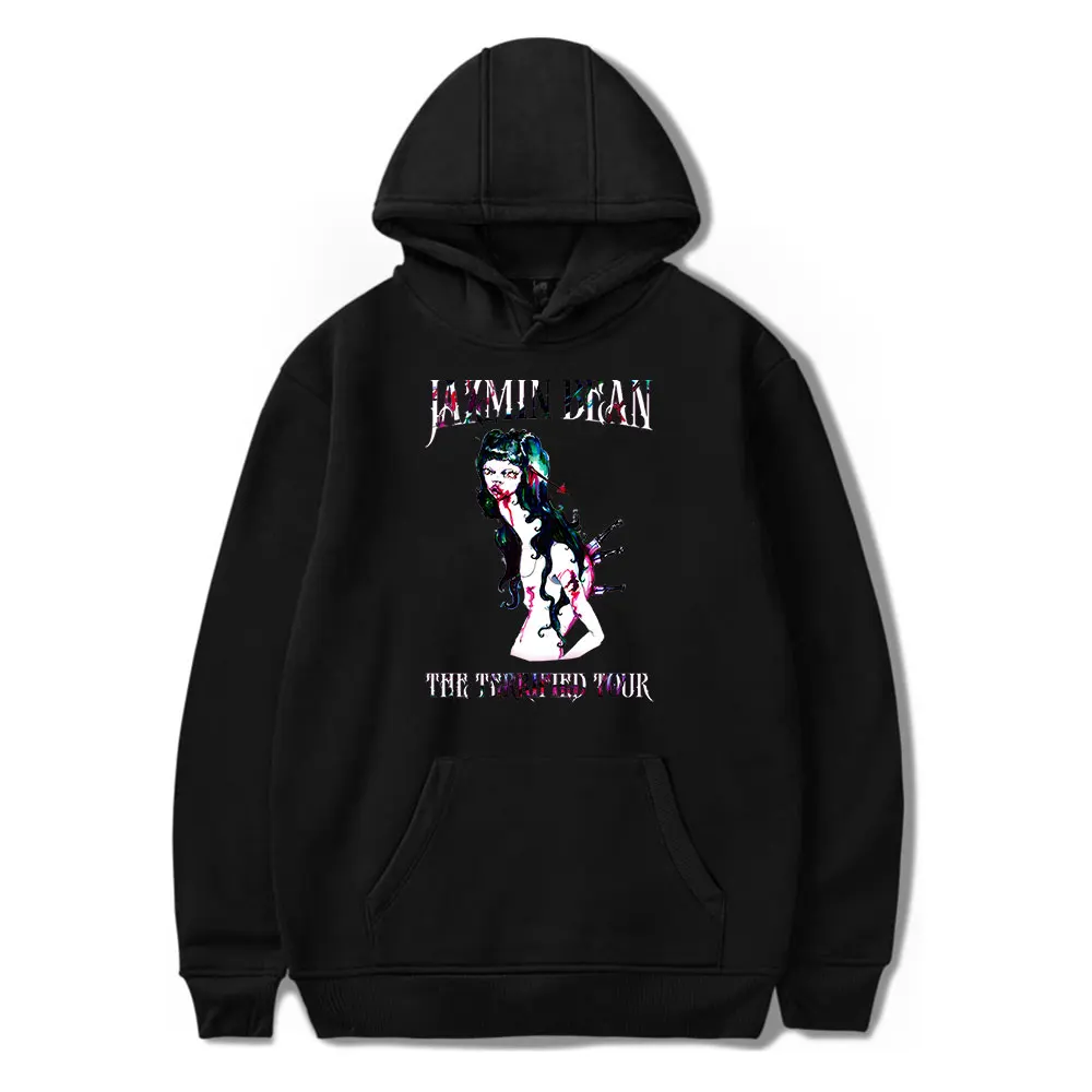 

Jazmin Bean The Terrified Tour Illustration Hoodie Sweatshirt Women Men Long Sleeve Fashion Pullover Clothes