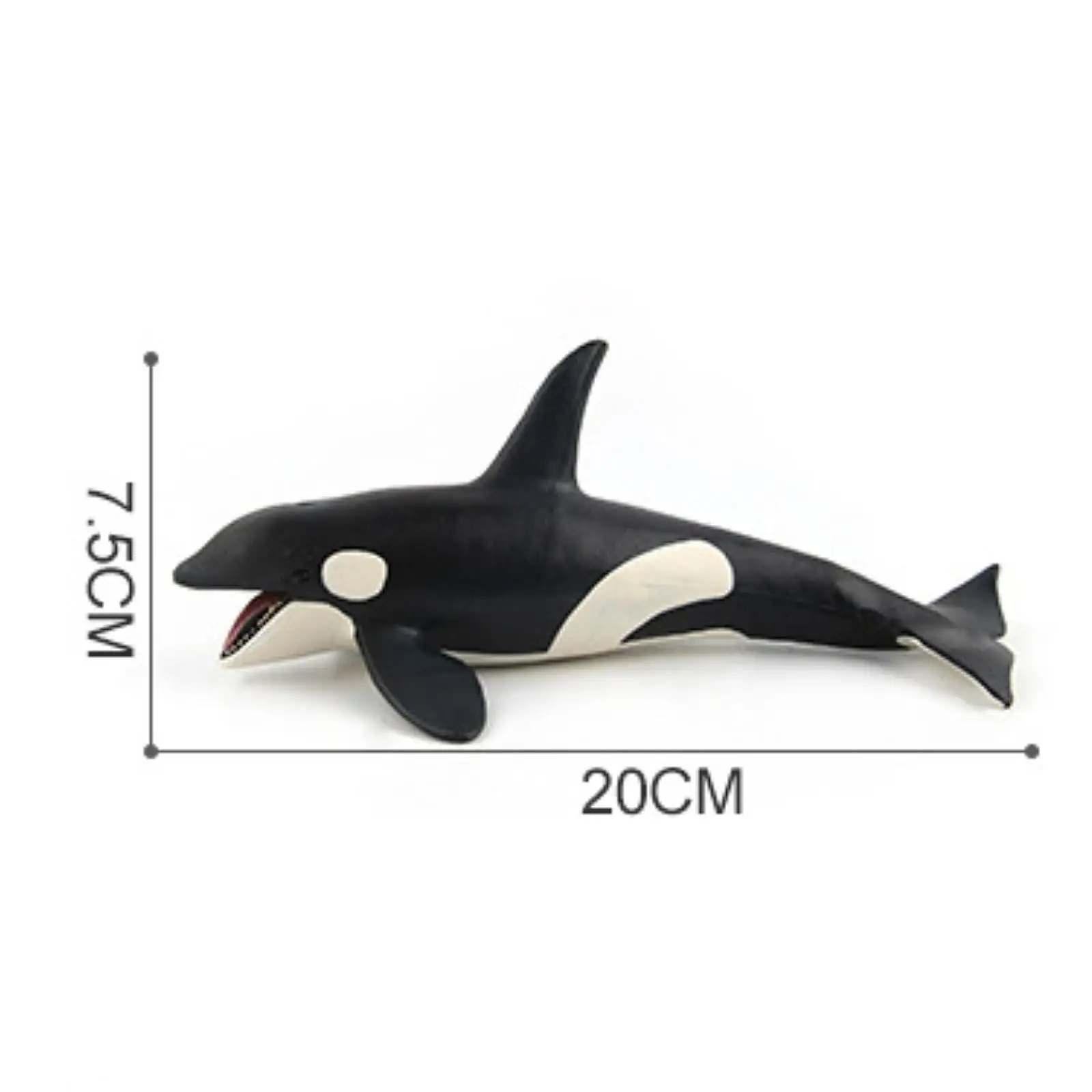 Modelo de figuras de ballenas realistas, modelo de animal marino simulado para niños