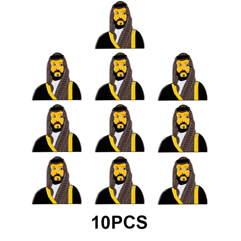 5-10-50-100 قطعة المملكة العربية السعودية شارة بروش دبابيس التلبيب الأصلي العلم التلبيب دبابيس علم الدولة شارة
