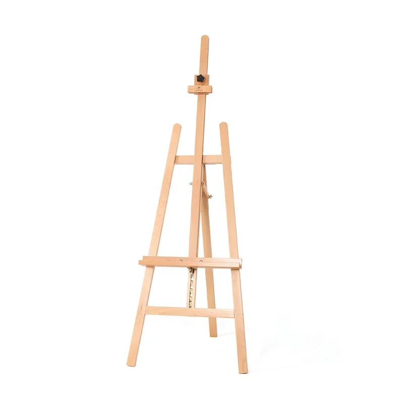 Beech folding lifting floor easel art students special studio solid wood advertising activities TV display stand