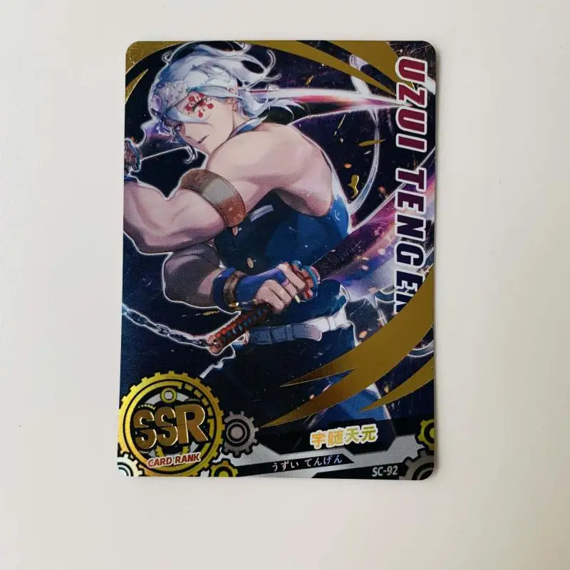 Anime Card of The Gods Roronoa Zoro Rengoku Kyoujurou Ssr Card Rare Cards Children\'s Toys Boys Surprise Birthday Gifts