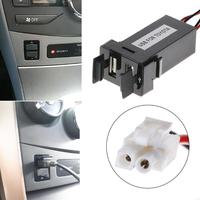 124B 12V 4.2A Dual USB 2 Port Car Charger Socket Lighter Adapter For