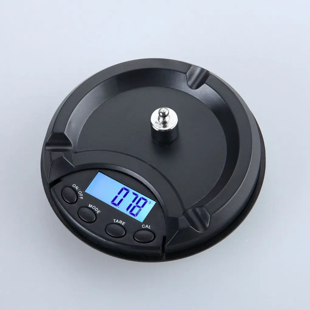 Digital Precision Pocket Scale Ash Tray Style Jewelry Weighing Scales Gems Stones Scale 100g/0.01g 200g/0.01g 500g/0.1g