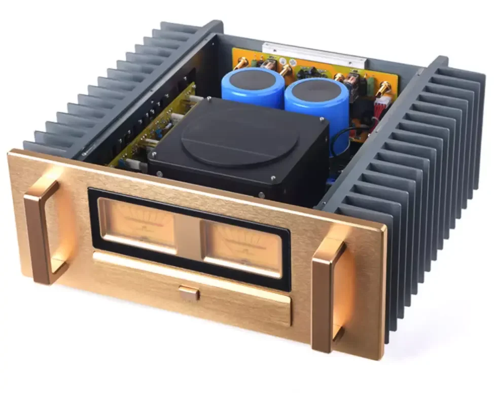 BRZHIFI 고음질 A75S 클론 AccuPhase 골든 알루미늄 2 채널 하이 엔드 헤드폰 오디오 클래스 A 앰프