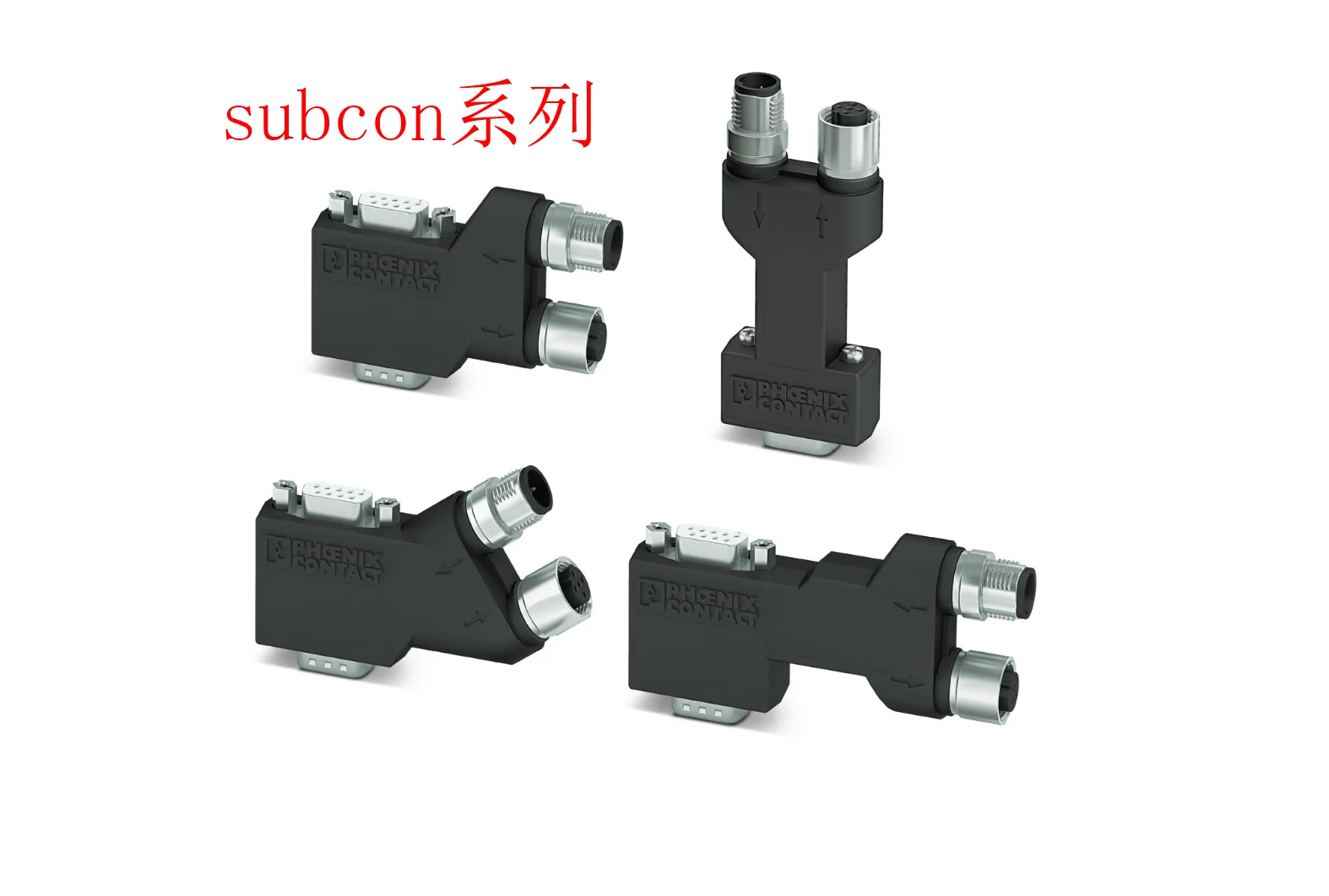 SUBCON-PLUS-CAN/AX/M12 - D-SUB Bus Connector 2902326