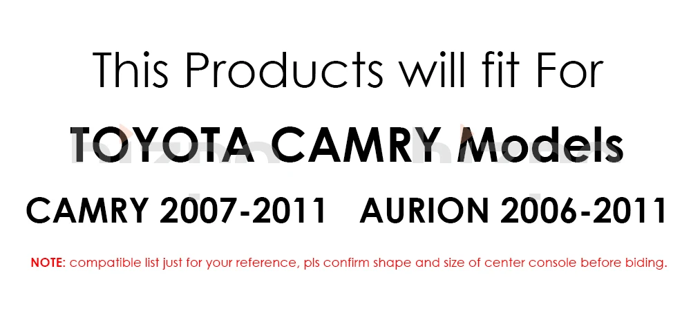 4G Android 13 for TOYOTA CAMRY 2007-2011 AURION 2006-2011 Android Car Radio Multimedia Video Player GPS Stereo CarPlay Head Unit