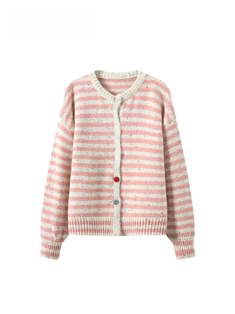 

Loose Long Sve Knitted Sweater round Ne Casual Sle for plus Size Women Spring Season Comfortable Breathable Top