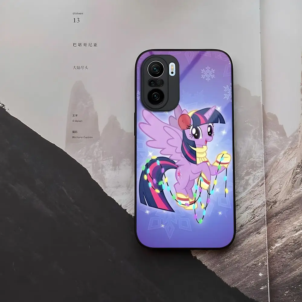 Twilight Sparkle Phone Case Tempered Glass for Redmi 13 13c 12c 12 Note 13 Pro Plus 11 12 Pro 10 11s 12s Cover