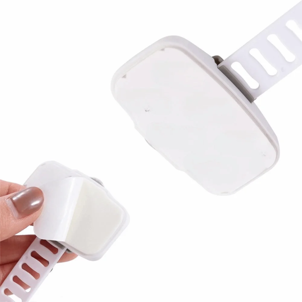 

Пластиковый замок для безопасности детей, 20 см, антизажимные замки для ящиков, многофункциональная пряжка для холодильника с защитой от защемления