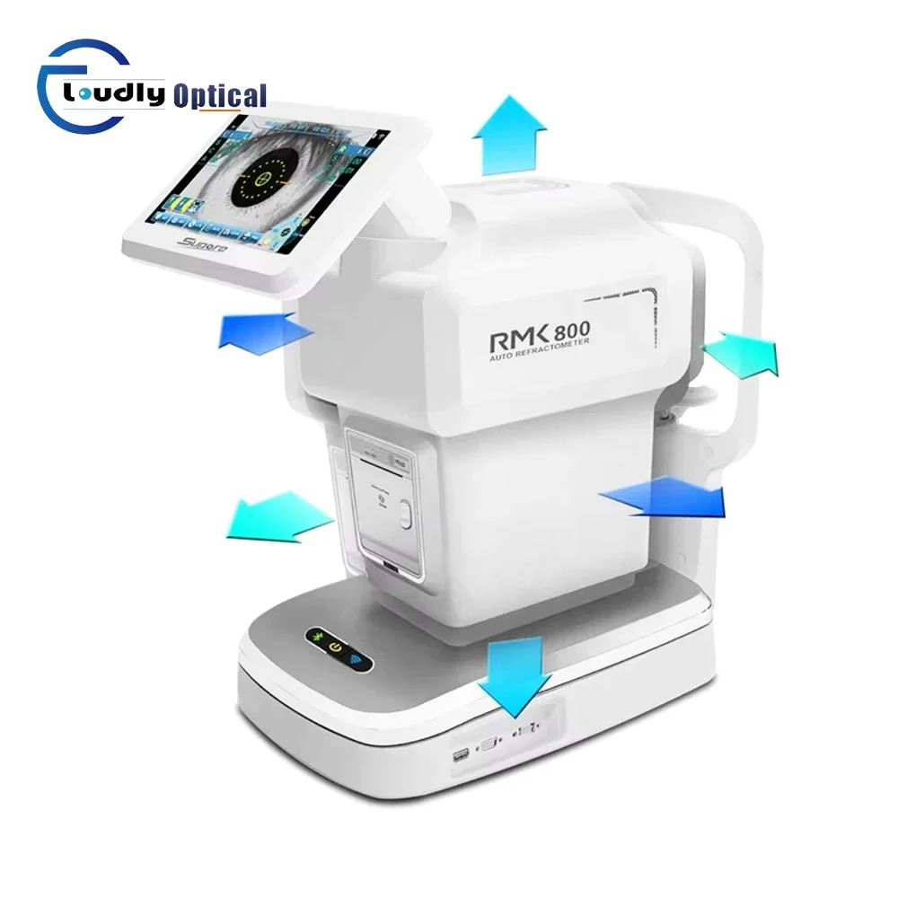 Optical Equipment Full Automatic Function Auto Refractometer Keratometer RMK-800