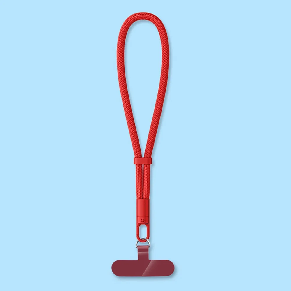 

Cell Phone Accessories Adjustable Lanyard Woven Anti-lost Hanging Wrist Straps Universal Short Hanging Rope Mobile Phone