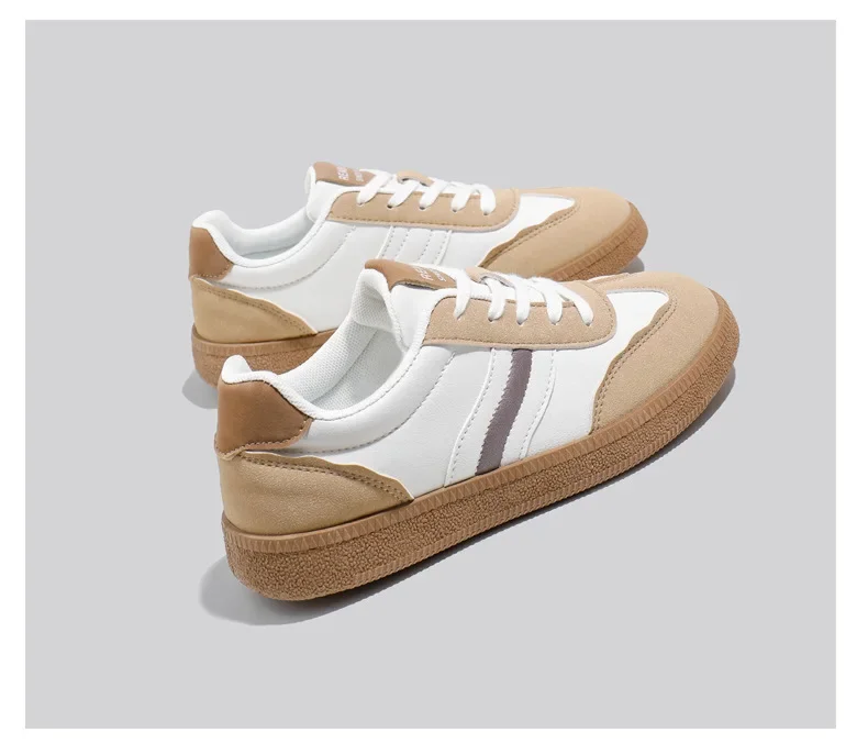 Scarpe bianche primaverili Nuova versione coreana Studentessa con suola spessa Scarpe da tavolo sportive con altezza crescente Casual