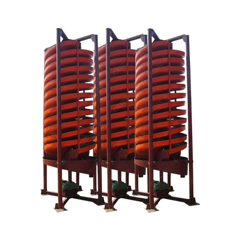 Mineral Processing Separating Equipment Concentrator Gravity Spiral Chute Separator Machine