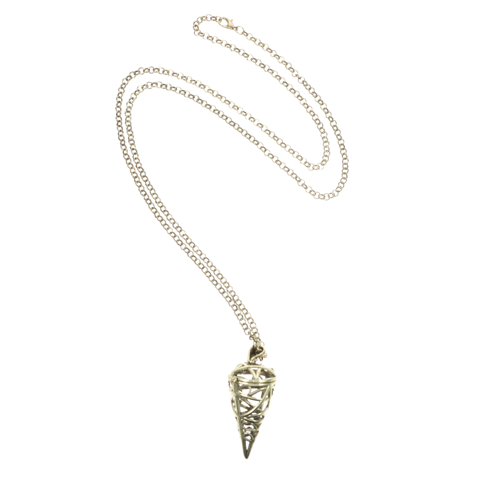 

Ice Cream Cone Necklace Decorative Chain Fine Workmanship Unique Pendant Fashion Jewelry Gift for Party Graduation Daily Use