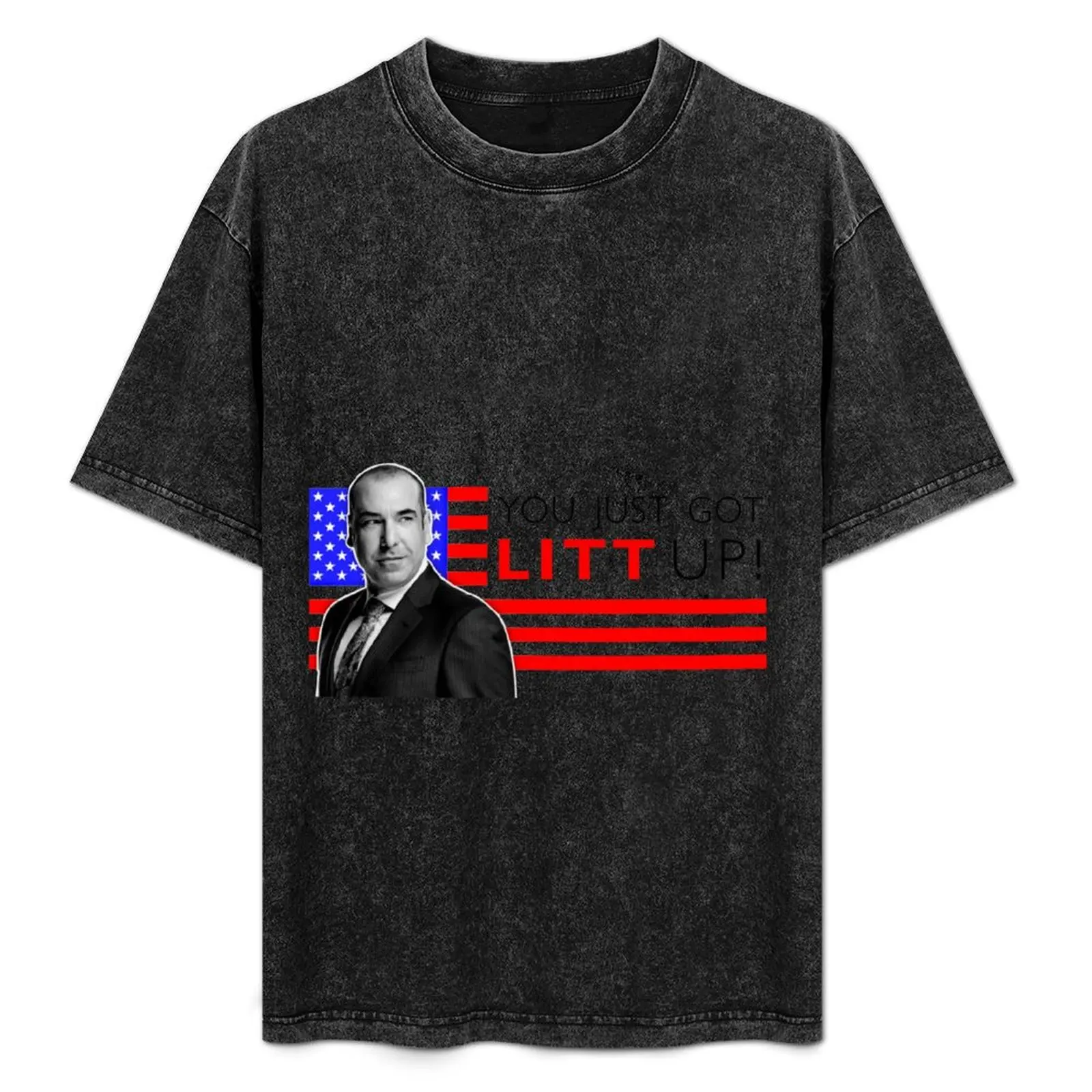 

Louis Litt flag T-Shirt Large Size Soft Cotton T-Shirt