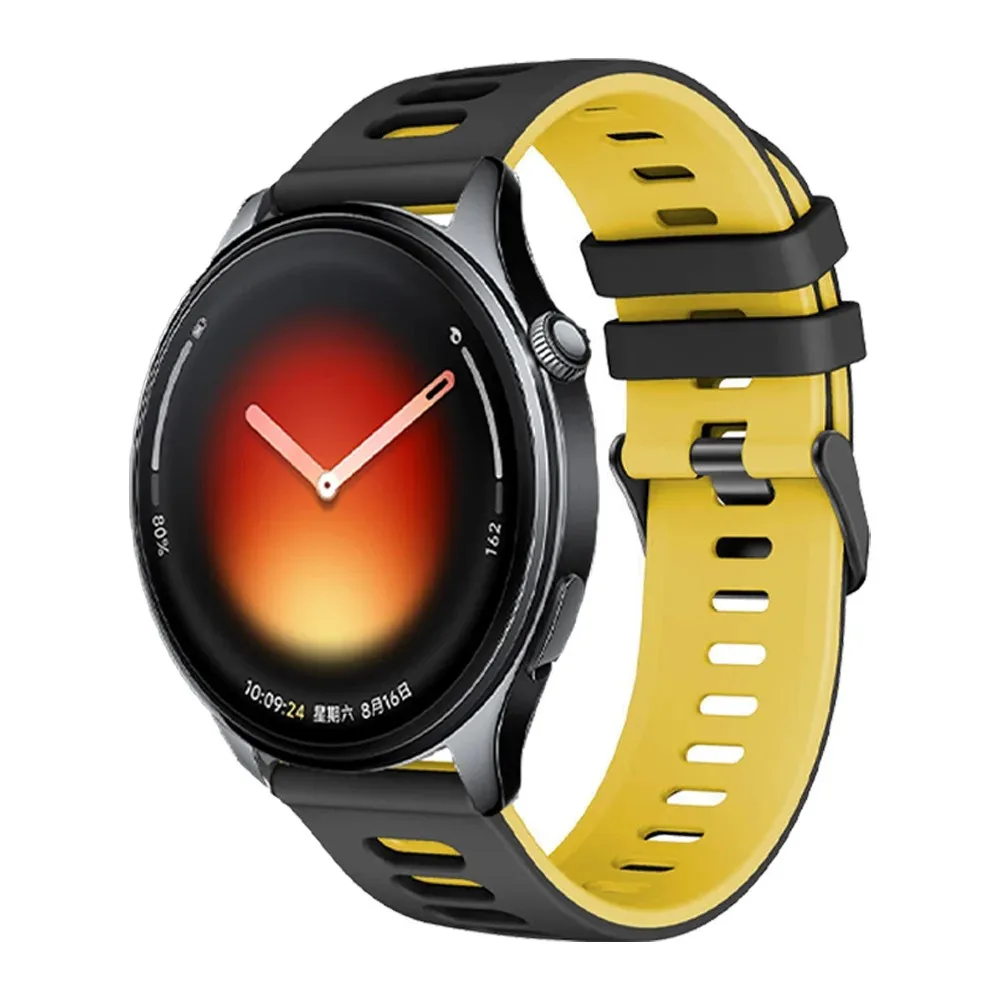 22mm 20mm Silicone Band for Xiaomi Watch 5/S5 4 3 2 Pro Soft Comfortable Wristband for Realme Watch 5/S/OPPO Watch S/X2/X/4 Pro