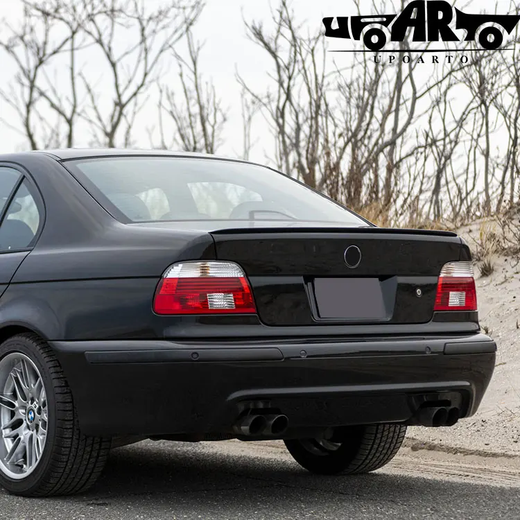 ABS Plastic Rear Trunk Boot Lip Spoiler For BMW 5 Series E39 M5 1997 1998 1999 2000 2001 2002 2003