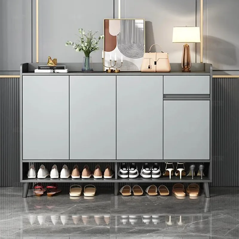 

Holder Vertical Shoe Cabinets Modern Drawer Closed Multi Layer Shoe Cabinets Dust Proof Nordic Sapateiras Entrance furniture