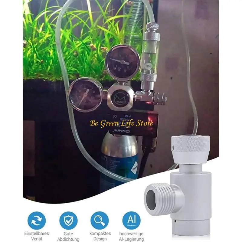 M7DF汎用飲料コネクタ水族館レギュレータポータブルアダプターTR21.4からW21.8アダプター在宅産業用に最適