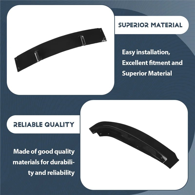 

NEW-3Pcs Car Front Bumper Splitter Lip Diffuser Spoiler Cover Guard For BMW 3-Series E90 E91 LCI 320I 330I 2009-2012