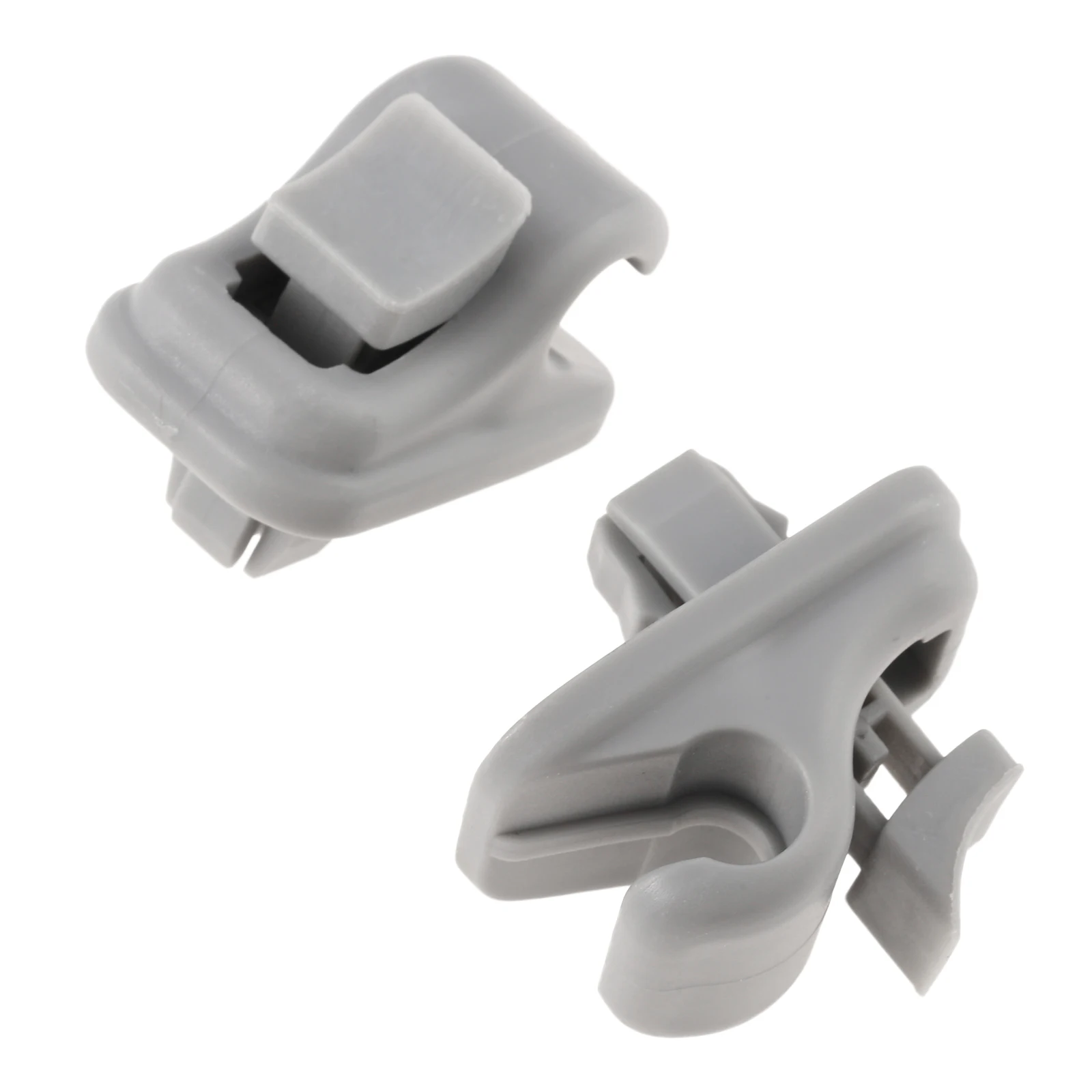 2 Piezas de Clips de Plástico para Visera de Coche, Hebilla de Espejo de Vanidad, Compatible con Suzuki SX4 Swift Alto, VITARA, SIDEKICK 84851-77K00-6GS