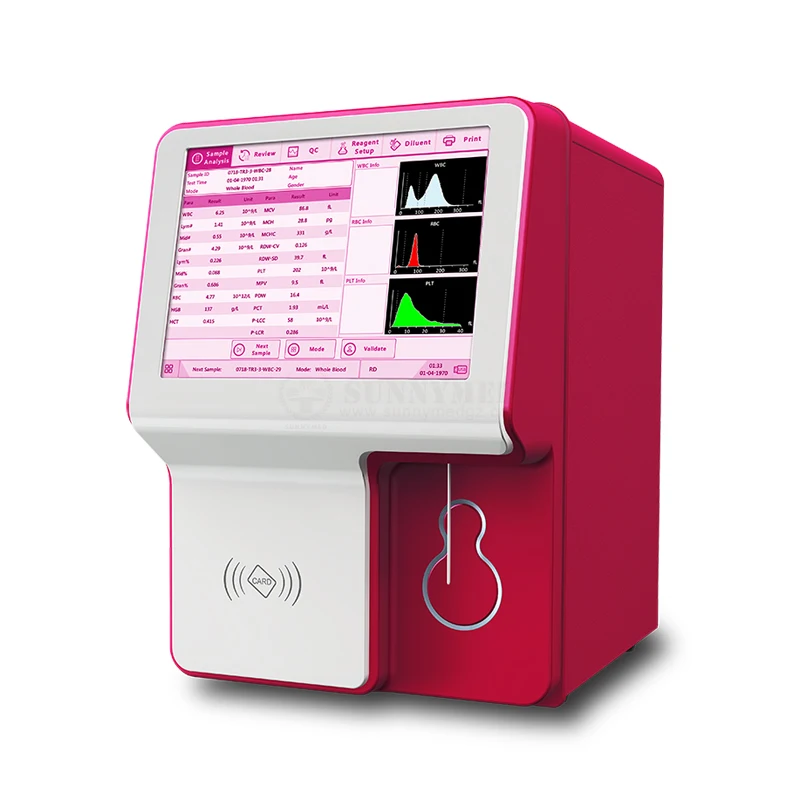 SYW-VH30 Genrui Brand Genvet VH30 Blood Fully Automated Biochemistry 3-part Hematology Analyzer