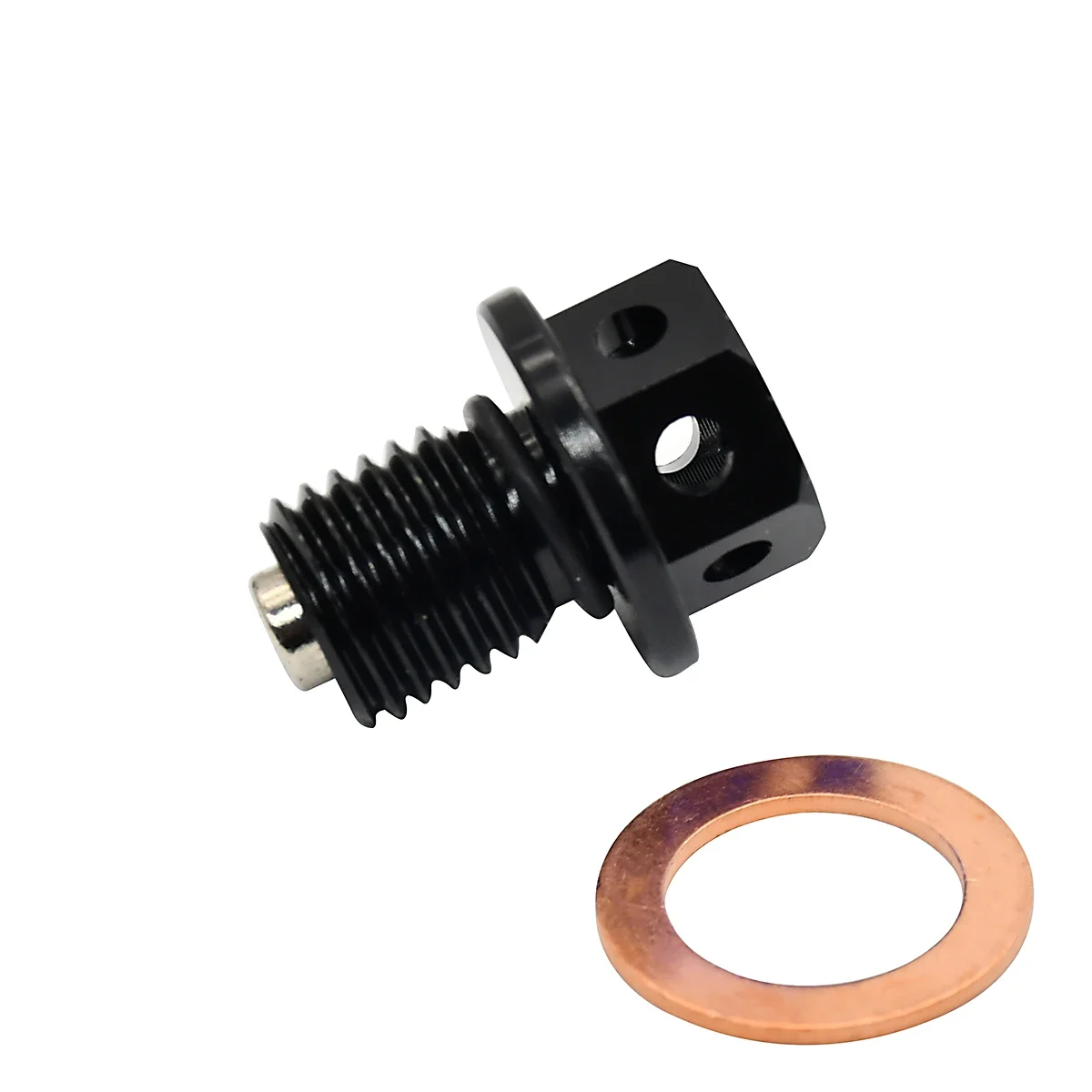 M12xP1.5 Magnetic Oil Drain Plug Bolt Screw For Yamaha YZF-R25 R3 MT-03 MT-25 YZF-R3 YZ250X YZ250 XT250X WR250R WR250X Serow 250