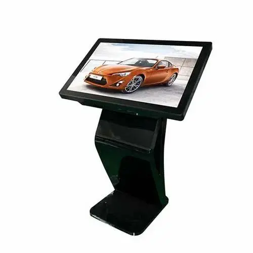 27 Inch Touch Inquiry Machine Digital Information Kiosk Advertising Playing Horizontal Type for Affiliate Program Registration