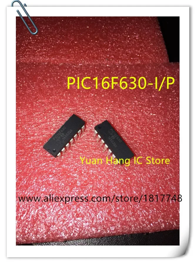 10PCS/LOT PIC16F630-I/P PIC16F630 16F630  DIP-14