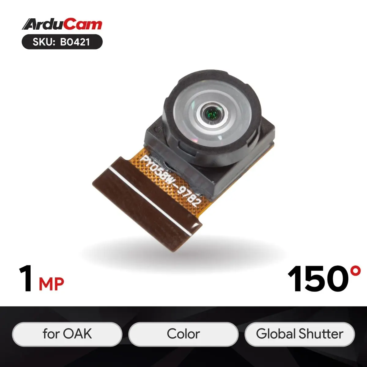 Arducam IMX214 13MP Wide Angle Camera Module for DepthAI OAK