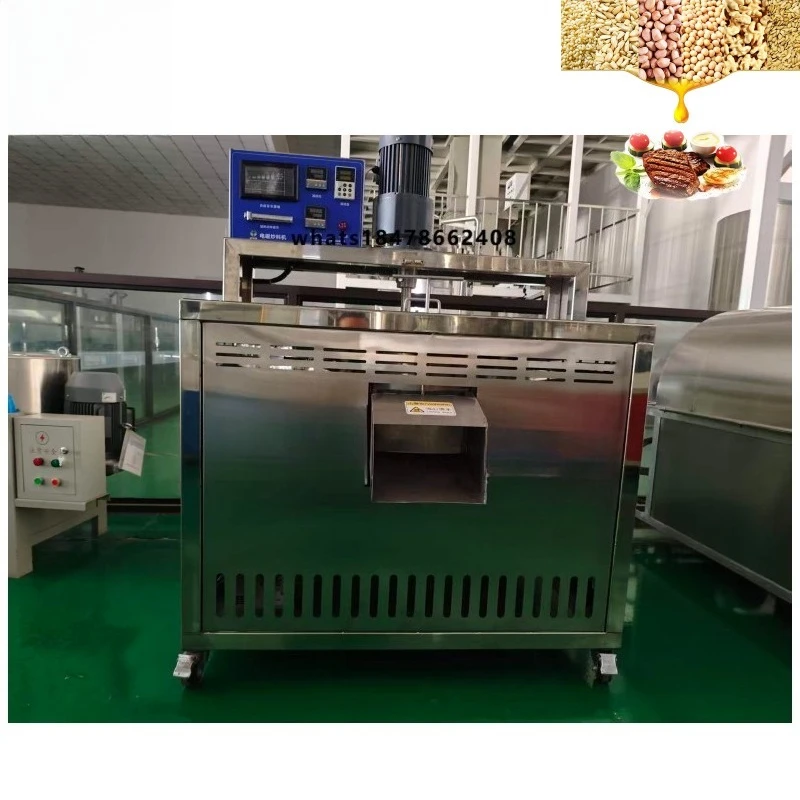 Automatic Electromagnetic Seed Roaster 200-300Kg/h Oil Press Seed Roaster for Palm Kernel Sesame Rapeseed Sunflower Soybean Seed