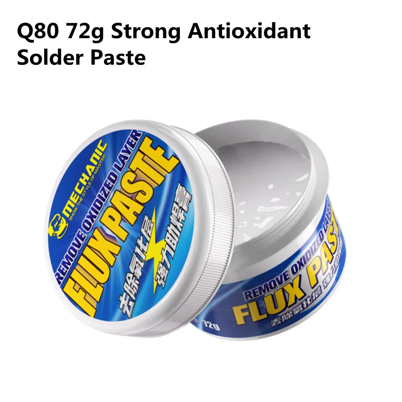 

MECHANIC Q80 72g Oxidized Layer Removal Flux Paste Powerful Antioxidant Stainless Steel Battery Sheet Welding Oil