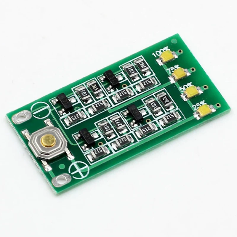 2X 3S 11.1V 12V 12.6V Lithium Battery Capacity Indicator Module Lipo Li-Ion Power Level Display Board 3 Series 9-26V