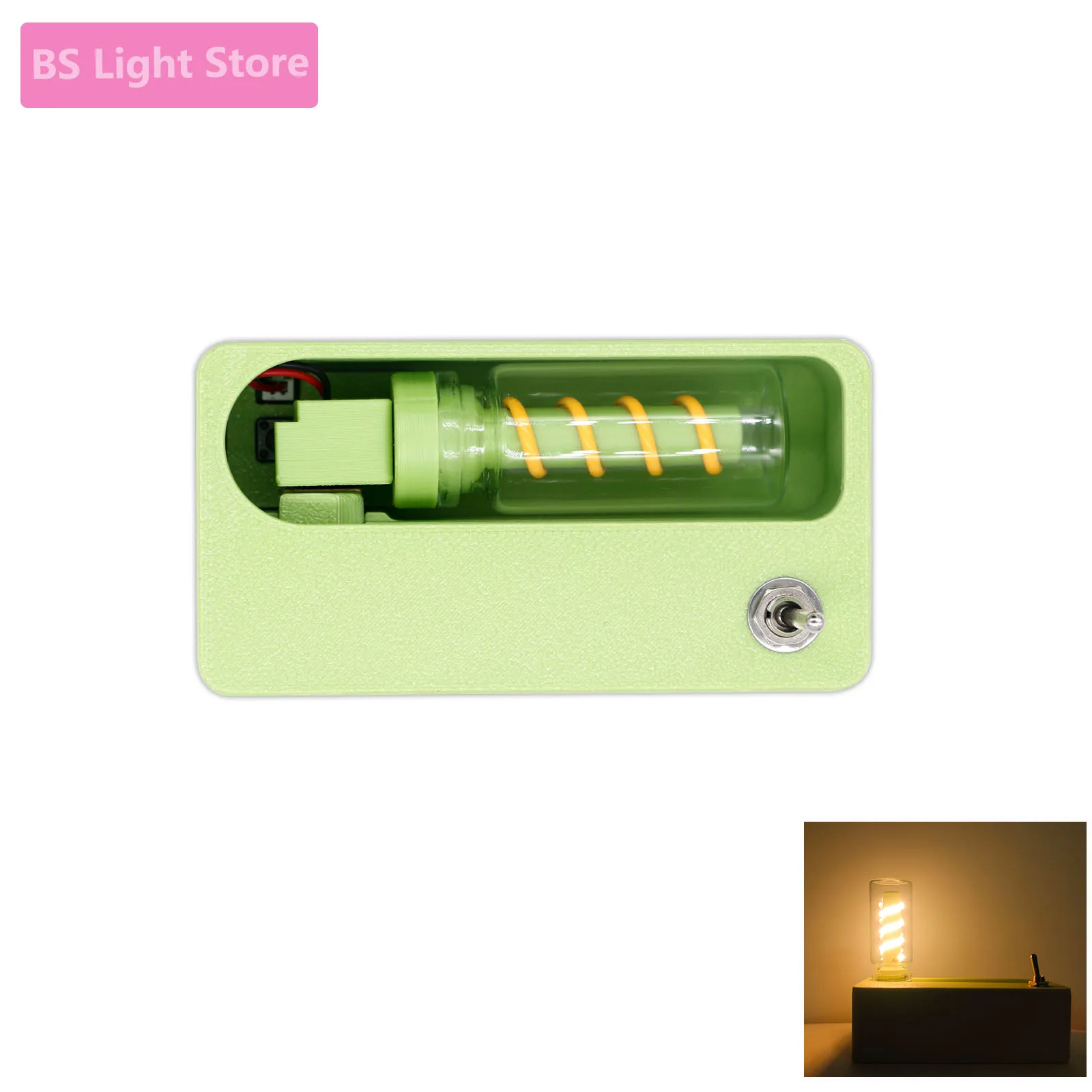 New stype Manual mechanical flipping flexible light tube bulb magnetic suction light DIY light tube bulb spotlight photo