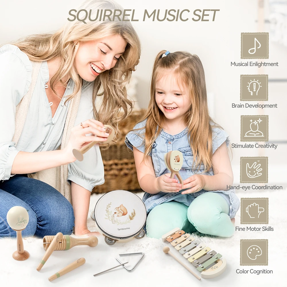 Montessori Musical Instruments for Babies and Toddlers 5