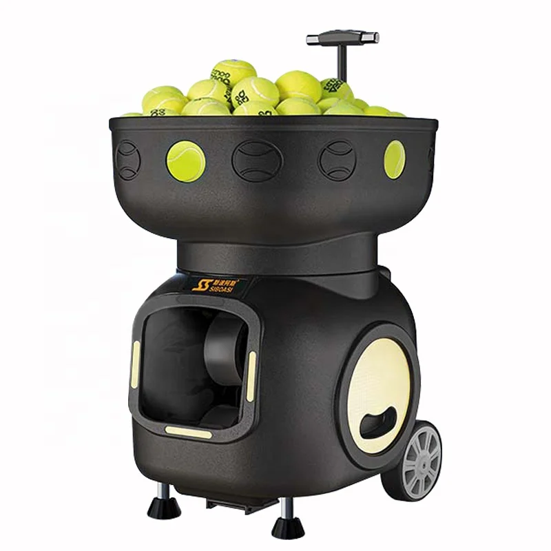 

Siboasi 2025 Automatic Tennis Training Shooting Ball Machine New App & Remote Control With Telescopic Rod